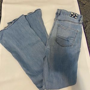American Eagle flair jeans